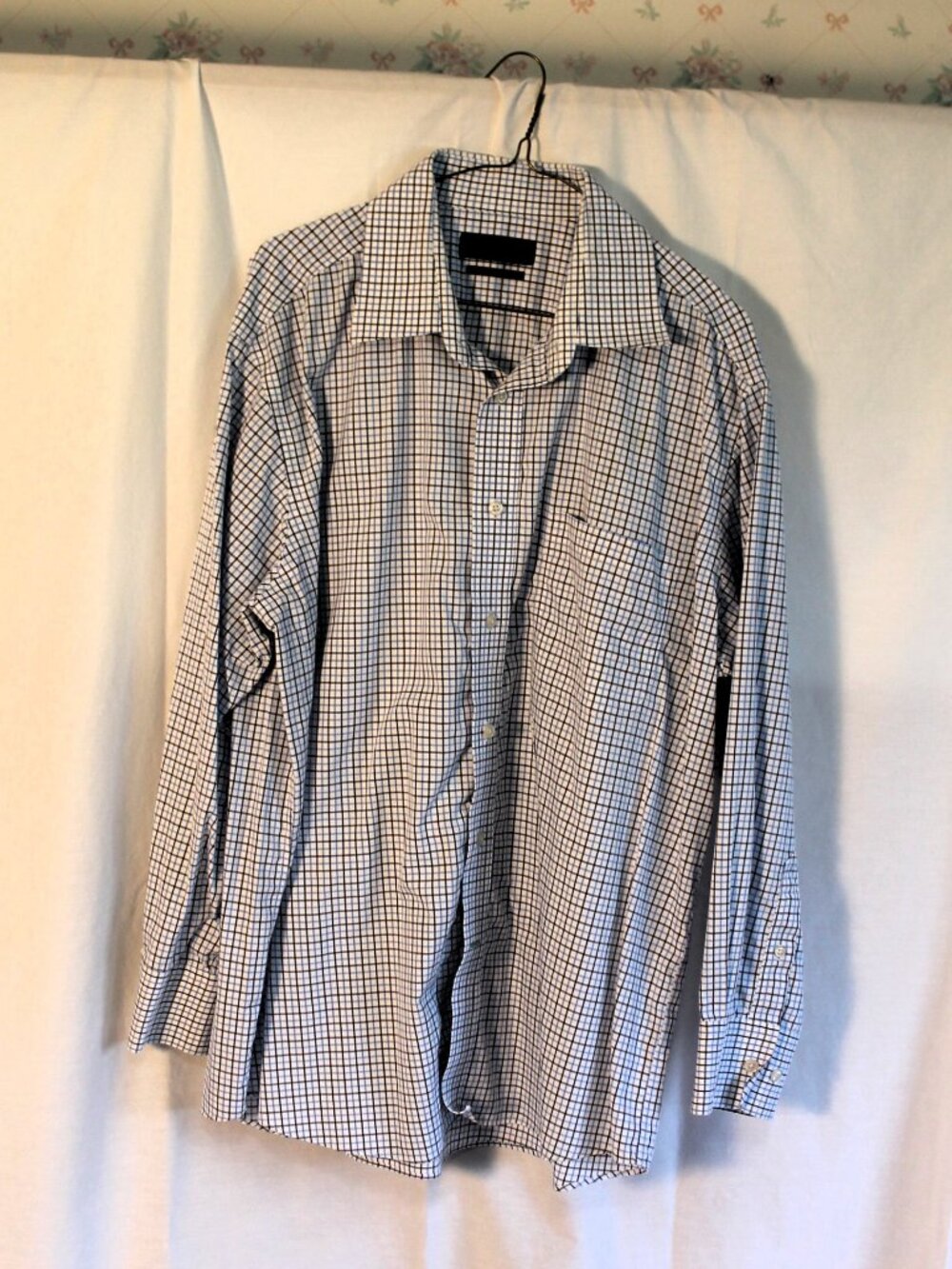 Bloomingdale's The Men's Store Non Iron Dress Shirt 17 1/2